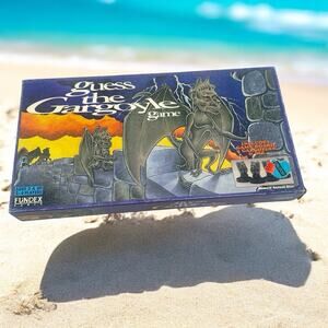 Vintage “Guess The Gargoyle Game” Fundex 1994 Sealed box NOS Caldor
